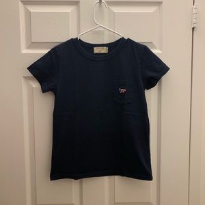 Maison kitsuné T-shirt blue